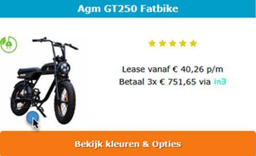 bike met brede wielen